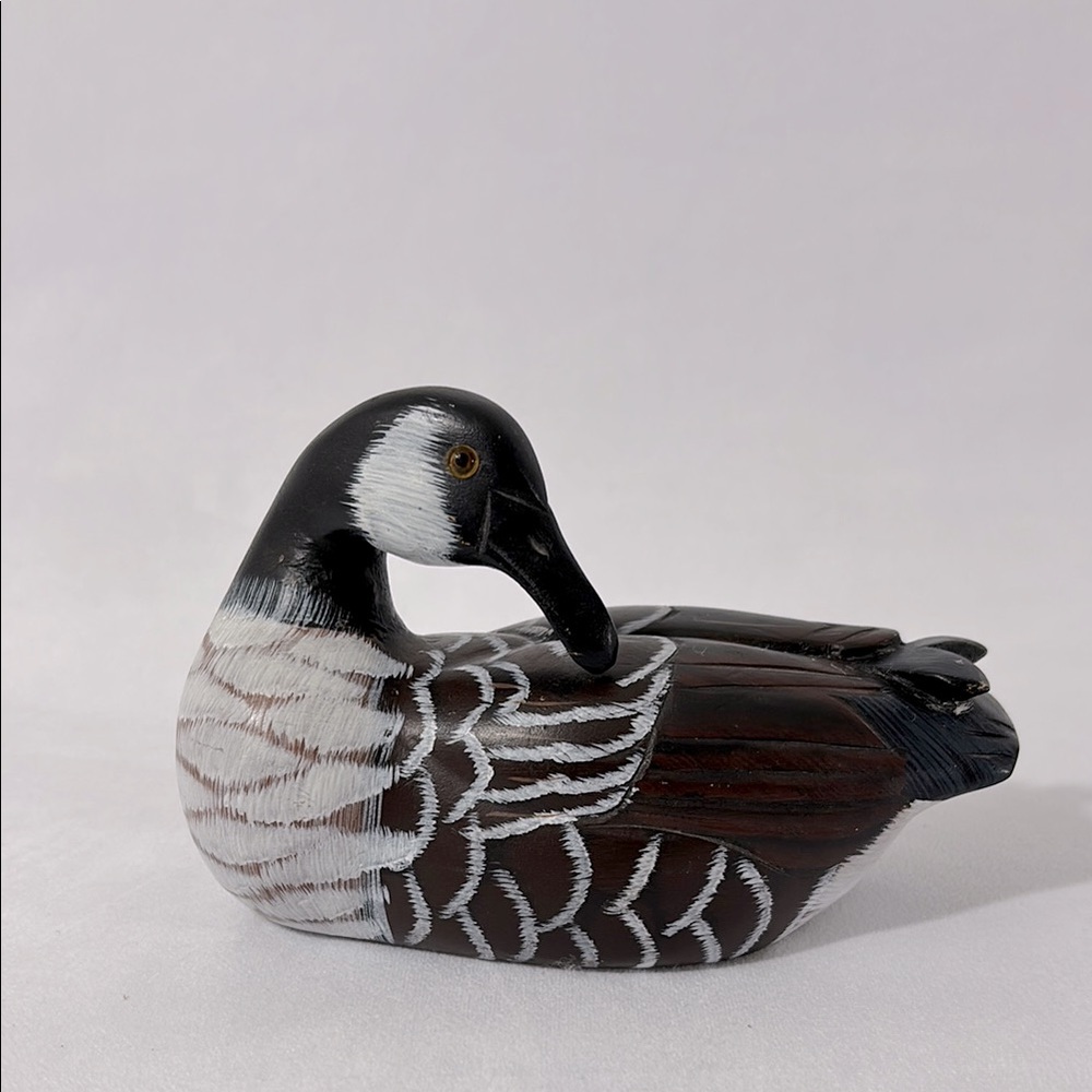 Wood Canadian Goose Handcrafted Vintage People’s Republic of China